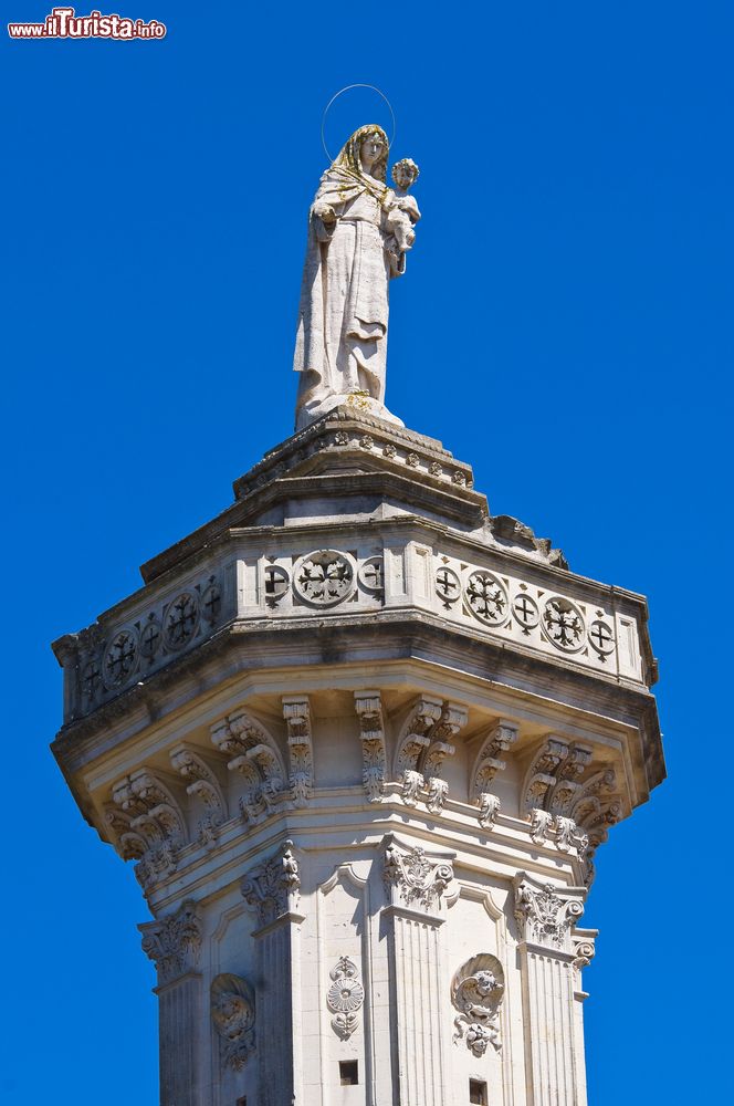 Immagine Statua della Vergine al Santuario di Montevergine a Palmariggi di Lecce
