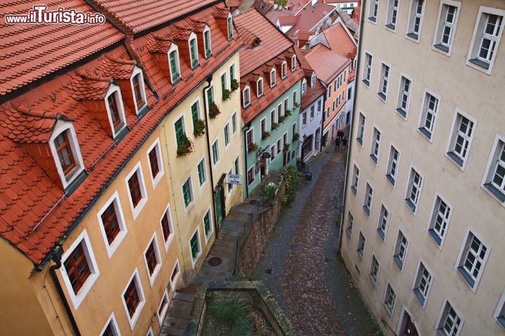 Immagine Strada tipica del borgo di Meissen in Germania - © RicoK / Shutterstock.com