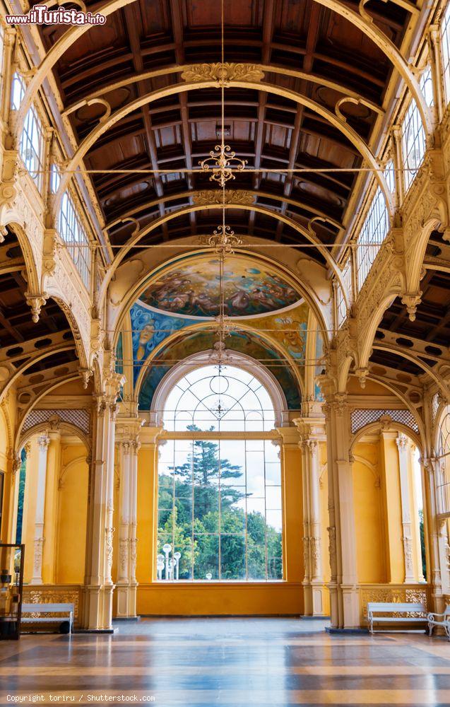 Immagine Tipica architettura a Marianske Lazne (Marienbad), Repubblica Ceca. Questa storica località termale si trova a ridosso della Germania - © toriru / Shutterstock.com