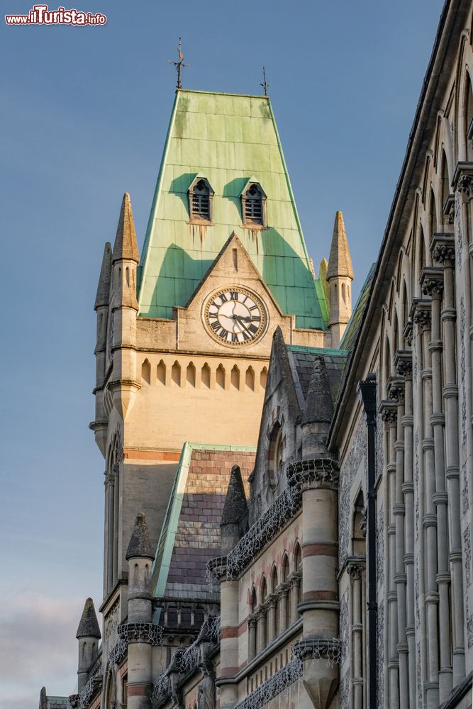 Immagine La torre dell'orologio a Winchester, Inghilterra.