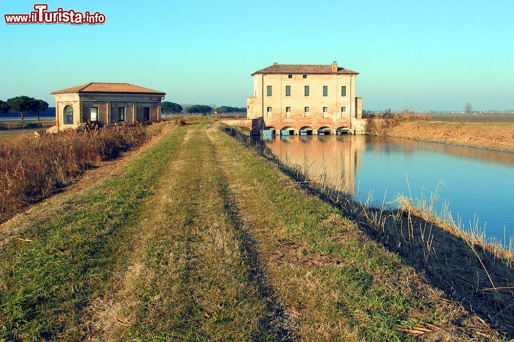 Immagine Torre Palù sul Delta del Po vicino a Goro, provincia di Ferrara, Emilia-Romagna.