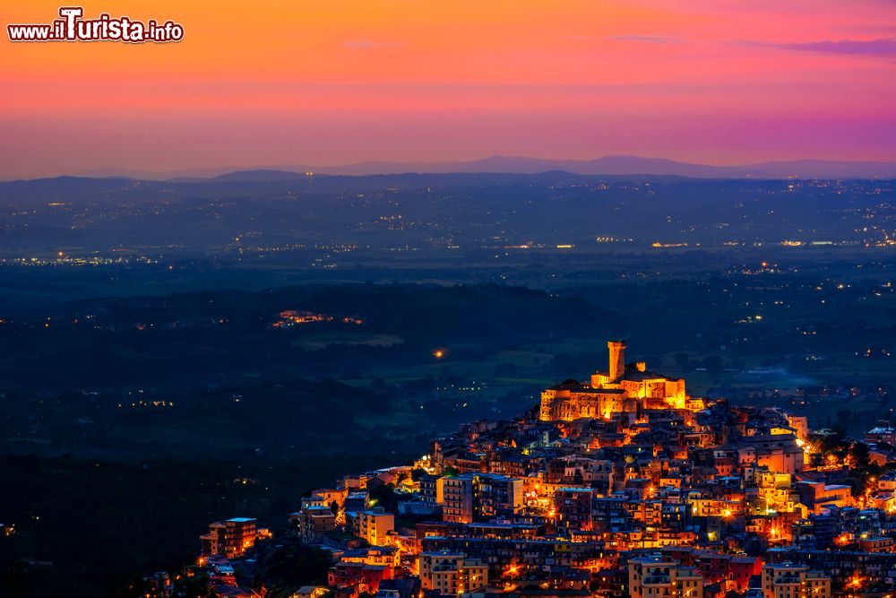 Immagine Tramonto a Palombara Sabina nel Lazio