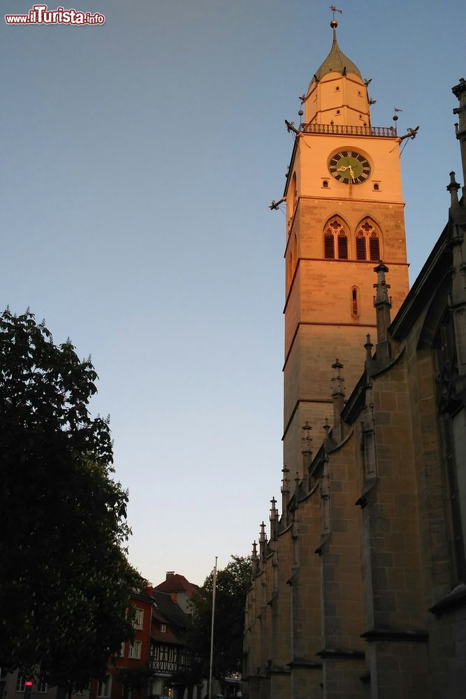 Immagine Tramonto centro storico di Uberlingen, Germania