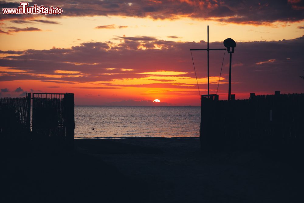 Immagine Tramonto sul Mar Tirreno da Punta Ala, siamo in Toscana