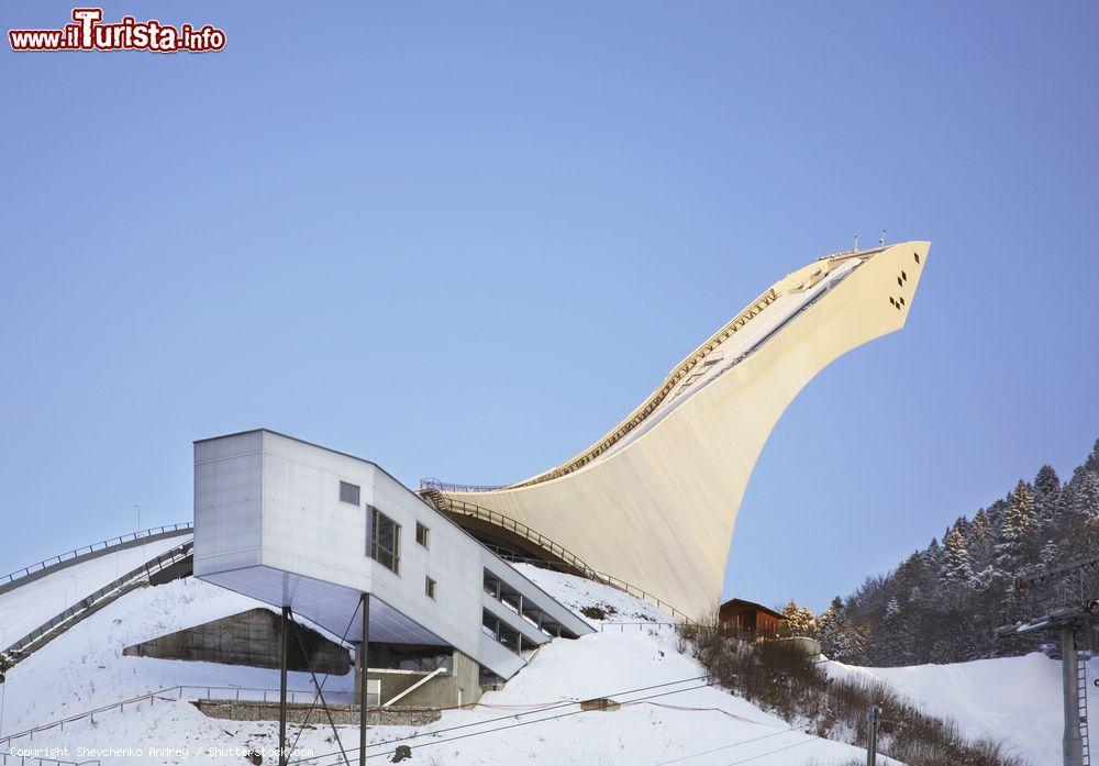 Immagine Trampolino allo stadio olimpico di Garmisch-Partenkirchen, Baviera (Germania) - © Shevchenko Andrey / Shutterstock.com