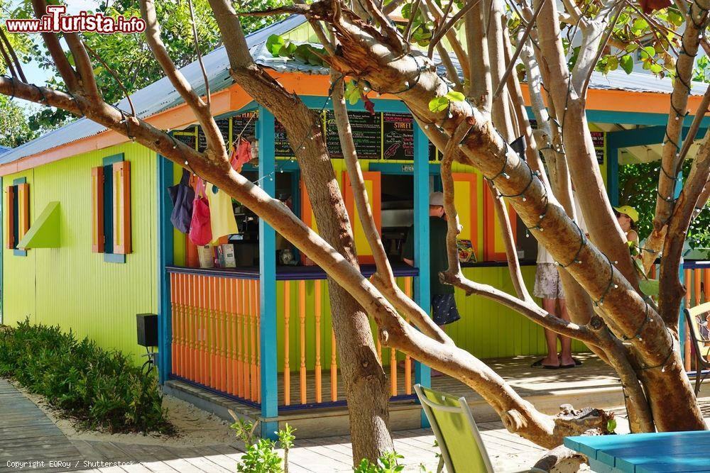 Immagine Un bar ristorante sulla spiaggia a Meads Bay, Anguilla - © EQRoy / Shutterstock.com