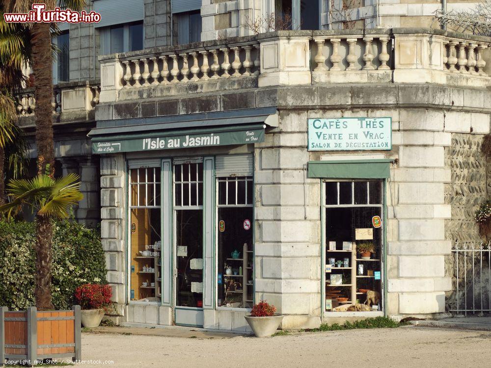 Immagine Un caffé all'angolo di Boulevard Pyrénées nella città di Pau, Francia - © Amy_Shot / Shutterstock.com