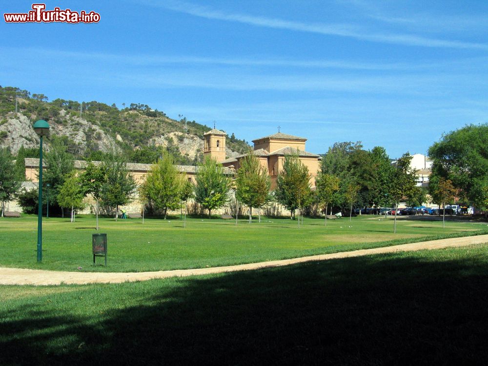 Immagine Un parco pubblico della cittadina di Tudela, Spagna.