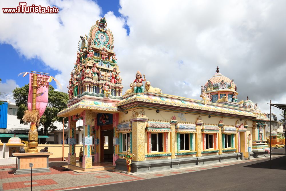 Immagine Un tempio induista a Port Louis, Mauritius.