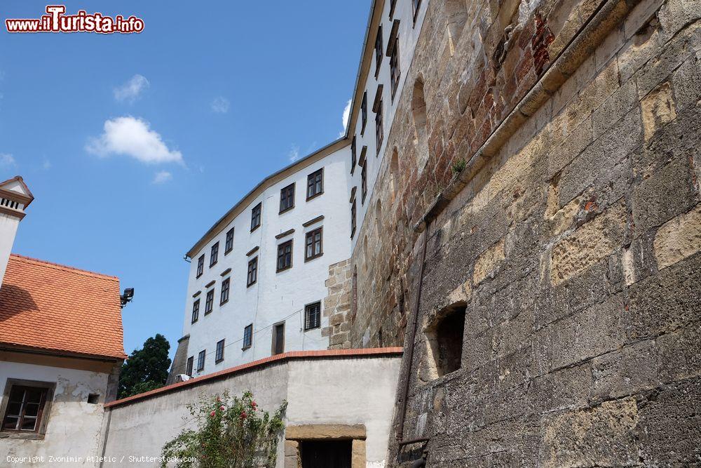 Immagine Un tratto della mura di fortificazione del castello di Ptuj, Slovenia - © Zvonimir Atletic / Shutterstock.com