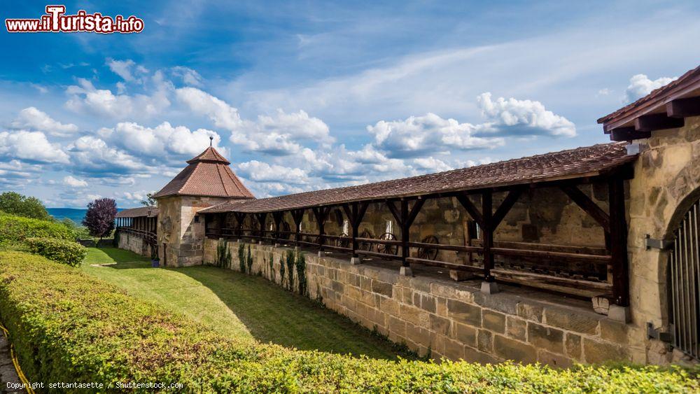 Immagine Un tratto delle fortificazioni del castello di Altenburg, Germania. Per oltre due secoli, fra il 1305 e il 1553, questa fortezza è stata la seconda residenza dei principi vescovi di Bamberga - © settantasette / Shutterstock.com