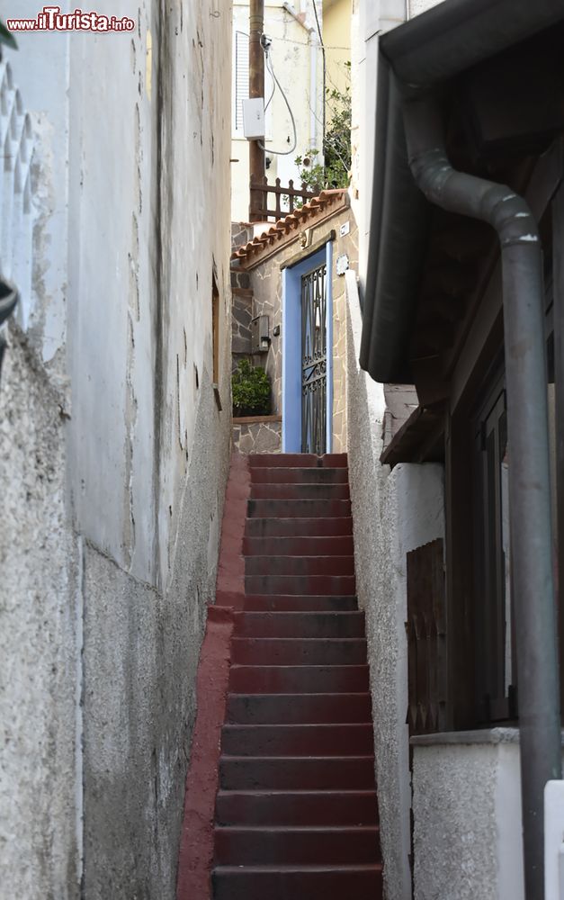 Immagine Un vicolo del centro storico di Cala Gonone in Sardegna