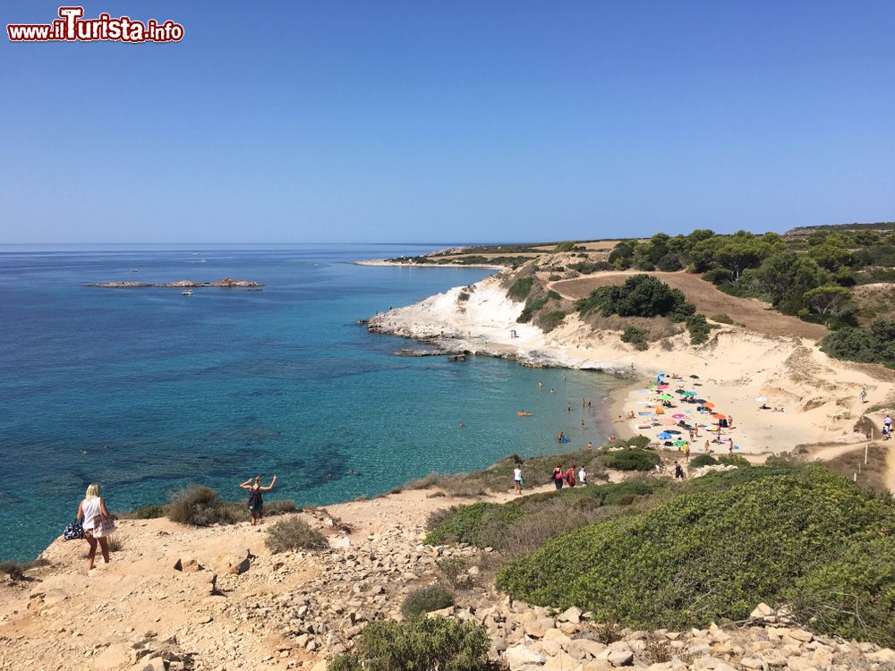 Immagine Una bella spiaggia vicino a Carloforte,  Isola di San Pietro, Sardegna