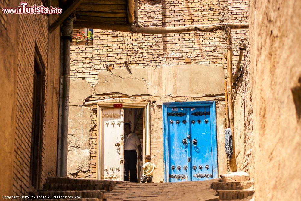 Immagine Una casa tipica del centro antico di Kashgar in Cina - © Baiterek Media / Shutterstock.com