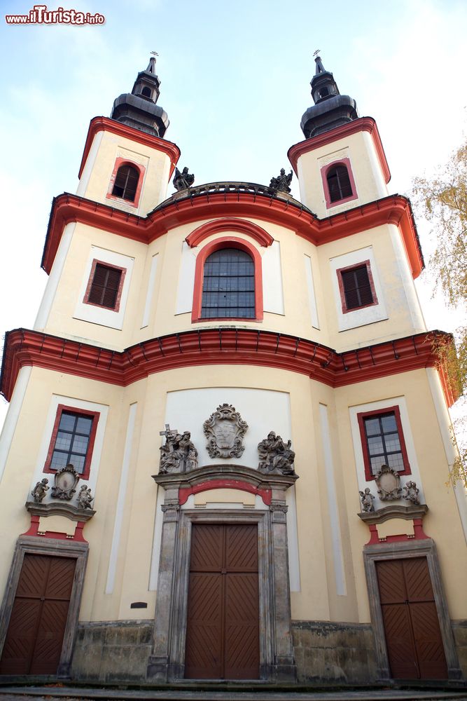 Immagine Una chiesa del centro storico di Litomysl, Repubblica Ceca.