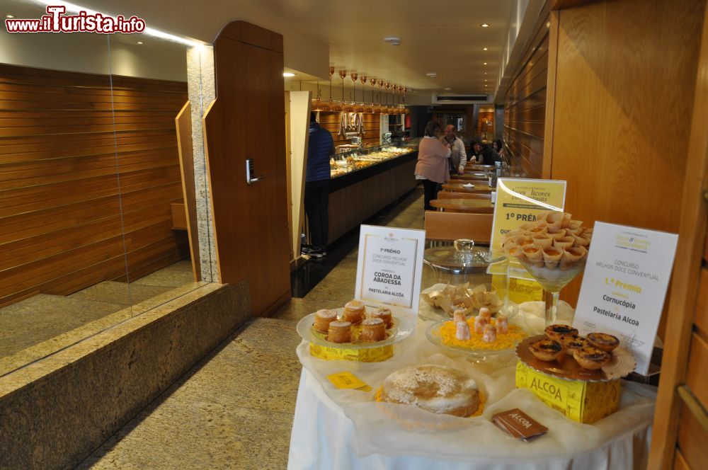 Immagine Una pasticceria nel centro di Alcobaca in Portogallo