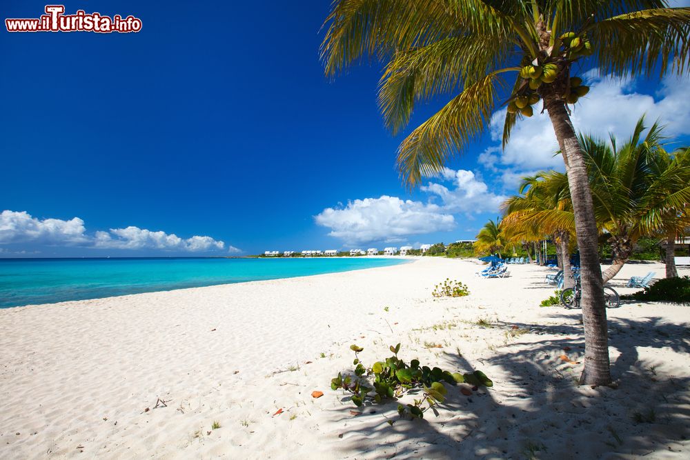 Immagine Una splendida spiaggia dei Caraibi sull'isola di Anguilla. E' la più settentrionale delle Isole Sottovento britanniche: i suoi 91 km quadrati sono popolati da pochi abitanti dal carattere affabile e cordiale.