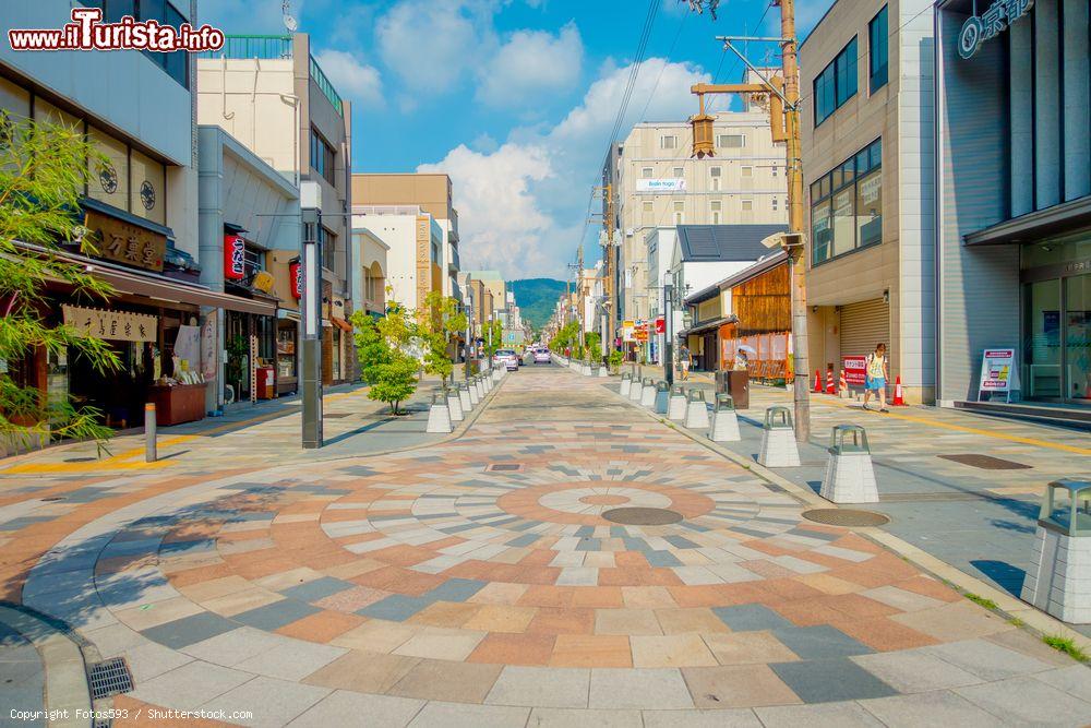 Immagine Una strada della città di Nara, Giappone. Si trova nella zona centro-meridionale di Honshu ed è capoluogo della prefettura omonima - © Fotos593 / Shutterstock.com