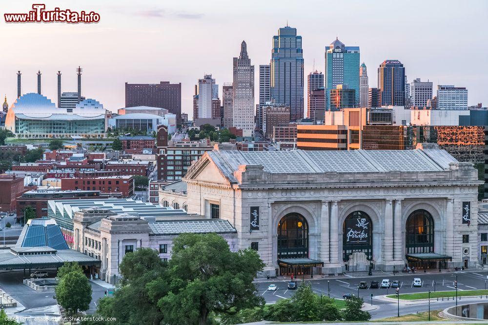 Immagine Una veduta di Kansas City dal National World War I Museum and Memorial (Stati Uniti d'America) - © amadeustx / Shutterstock.com