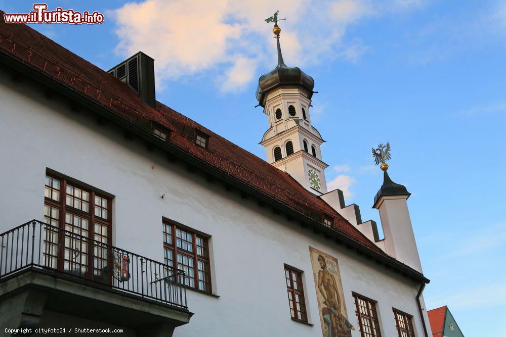 Immagine Uno scorcio del centro di Kempten, Germania: siamo nel distretto bavarese di Svevia. Secondo gli storici sarebbe la località più antica di tutta la nazione - © cityfoto24 / Shutterstock.com