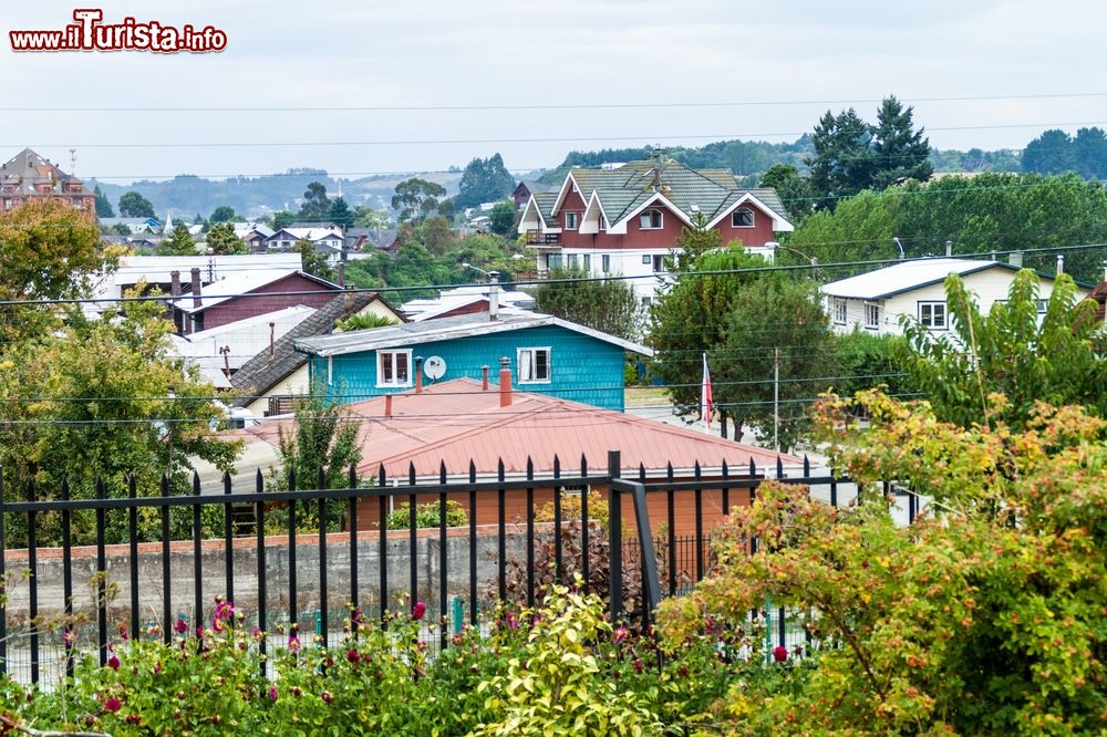 Immagine Uno scorcio di Puerto Varas, Cile. Questa bella località turistica della Patagonia settentrionale sorge lungo le sponde del lago Llanquihue.