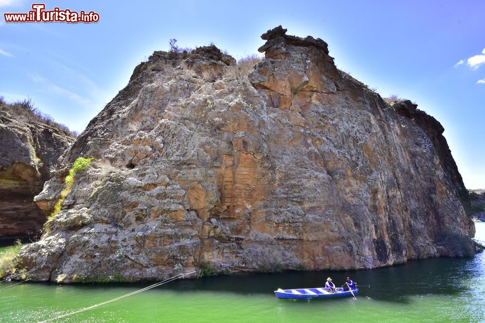 Immagine Uno splendido ritratto della natura selvaggia nella città di Piranhas, Alagoas, nord-est Brasile.