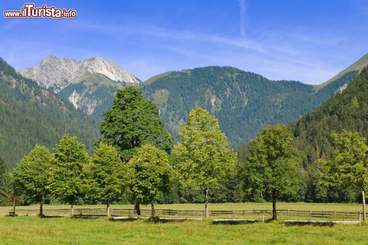 Immagine Valle del Karwendel nei pressi di Pertisau, Austria - Uno scorcio del parco naturale del Karwendel che comprende ben 11 aree protette che possono essere esplorate grazie a interessanti escursioni naturalistiche © dinkaspell / Shutterstock.com