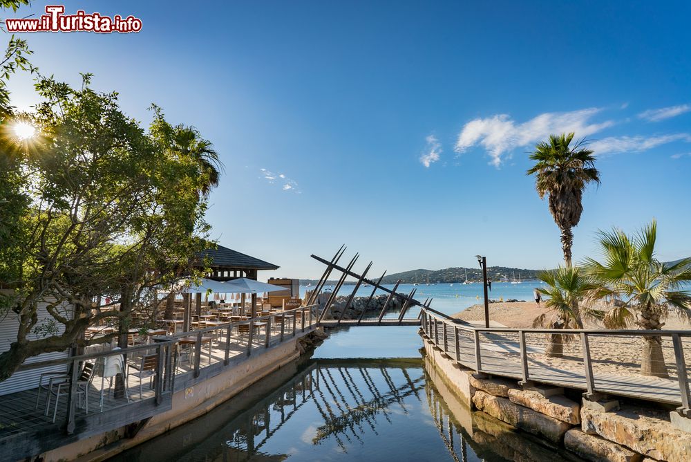 Immagine Veduta del golfo di Saint-Tropez, Francia, dipartimento del Var.