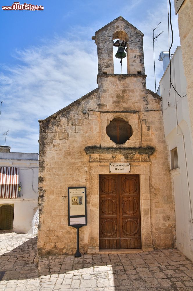 Immagine Veduta della chiesa dell'Annunziata a Ceglie Messapica, Salento.