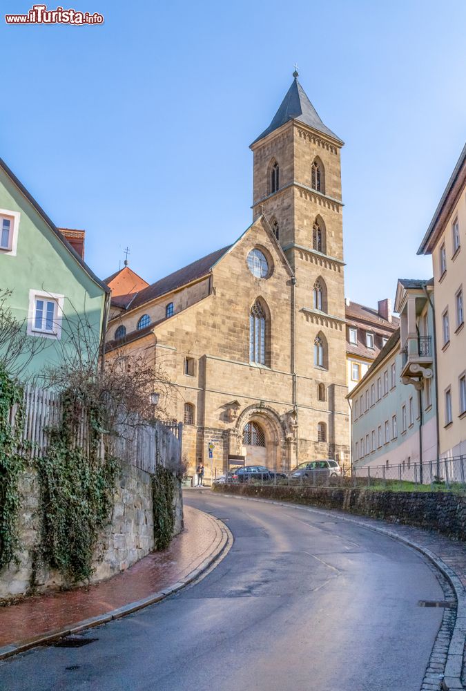 Immagine Veduta di un antico monastero nella città di Bamberga, Germania.