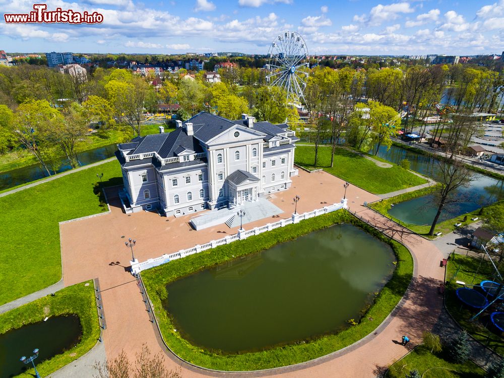 Immagine Vista aerea di un parco di Kaliningrad in Russia.