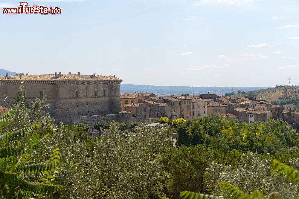 Immagine Vista laterale del borgo medievale di Alviano in Umbria
