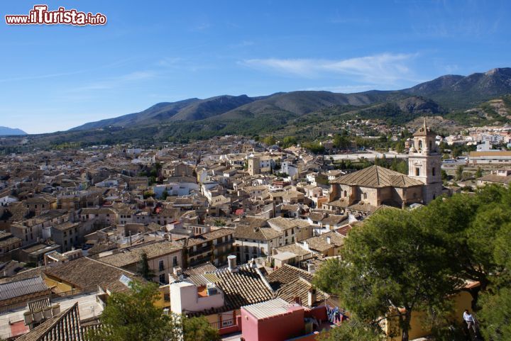 Immagine Vista panoramica di Caravaca de la Cruz, siamo nella regione Murcia, in Spagna