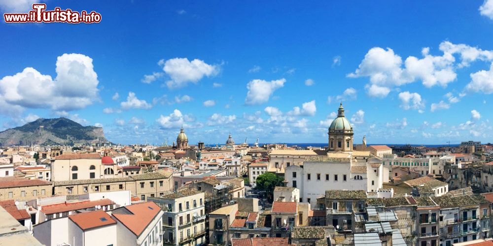 Immagine Il panorama di Palermo dalla Torre di San Nicolò a Ballarò: è possibile accedervi contattando  Terradamare