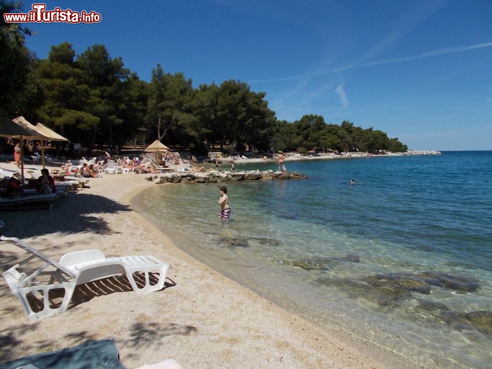 Immagine La Baia Lone una delle spiagge di Rovigno in Croazia  - © Perličky / Wikipedia