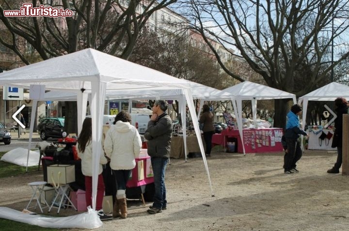 Immagine Un mercatino della città di  Lisbona, capitale del Portogallo - foto © www.cm-lisboa.pt