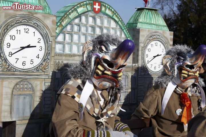 Immagine Carnevale tradizionale di Basilea, Svizzera - © Olaf Schulz / Shutterstock.com