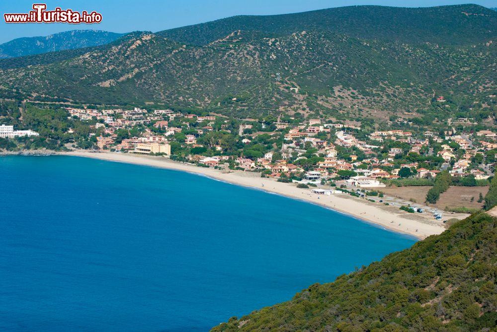 Immagine La spiaggia di Solanas  nel territorio di Sinnai in Sardegna