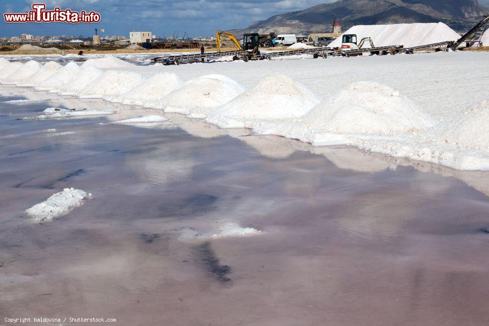 Immagine Le saline della frazione di Nubia, a Paceco in Sicilia - © baldovina / Shutterstock.com