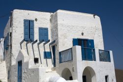 Casa tipica del Dodecaneso, in un villaggio a Astypalaia in Grecia - © baldovina / Shutterstock.com