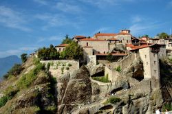 Il Grande Monastero di Meteora, consacrato alla Trasfigurazione di Cristo, si trova in cima ad un cocuzzolo delle celebri montagne della Tessaglia (Grecia) - © Diletta Mercatali