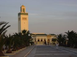 Il minareto di una moschea a Laayoune. Ci troviamo ...