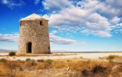 Mulino a vento a Gyra a Lefkada, Grecia - Questi ...