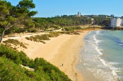 Platja Llarga, la bella spiaggia  della Costa Daurada si raggiunge facilmente da Reus, seguendo le indicazioni per Salou, Catalogna (Spagna)  - © nito / Shutterstock.com