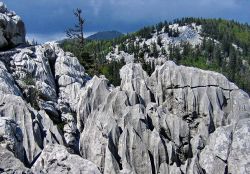 Il parco Nazionale di Sjeverni Velebi, ci troviamo nella Regione di Lika-Senj in Croazia