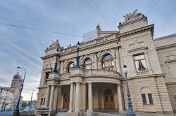 Il teatro dell'Opera di Pilsen in Boemia ...