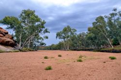 Il Todd River ad Alice Springs,  Australia ...