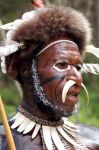 West Papua uomo popolo dani Indonesia - Foto di Giulio Badini / I Viaggi di Maurizio Levi