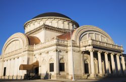 Architettura religiosa nel centro storico di Cleveland, stato dell'Ohio, USA.

