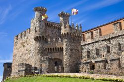 Castello templare a Ponferrada, Spagna